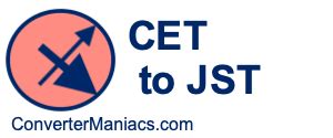CET to CET to JST .
